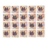 Generico Easter Boxes - 24 Pieces Clear Bunny Head Case With Bunny | Easter Containers For Cake Cookie Treat Snack Toy Craft DIY Project Wedding Festival Gift