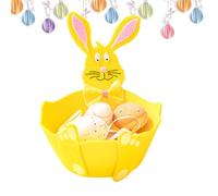 Generico Easter Bunny Basket, Portable Cartoon Bunny Nest, Adorable Spring Gift Tote, Decorative Nursery Box, Sweets, Candies & Toys, Easter Party Table Decoration