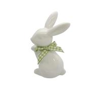 Genérico Easter Bunny Ceramics - Porcelain Rabbit Sculpture Statue | Modern Art Spring Eastesr Home Decoration For Bowl Shelf, Tovaglia, Weddings and Others