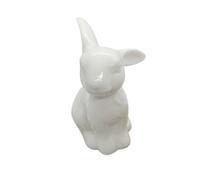 Genérico Easter Bunny Ceramics - Porcelain Rabbit Sculpture Statue | Modern Art Spring Eastesr Home Decoration For Bowl Shelf, Tovaglia, Weddings and Others