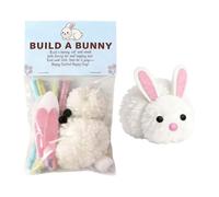 Generico Easter Bunny Craft - Cute DIY Rabbit | Easy Animal Project with Party Favors, Classroom Rewards with School Use, Kids Activity, Nursery Play, Creative Bunny Crafts