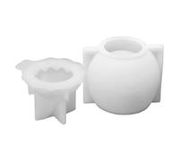 Generico Easter Candle Cups Mold with Bunny Ears Design, Silicone Mould for Home Decor, Crafting Easter Egg Shaped Candles, Holidays, Birthdays, Parties, And DIY Projects