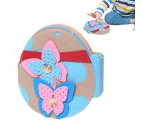 Generico Easter DIY Crafts | Handmade Egg Design Book Toy Kit - Cute Decor Felt Kids Easter Crafts - for Kids Boys Girls Children Preschool Kindergarten Home Travel