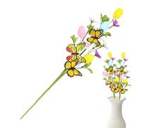 Generico Easter Egg Branches - 15.7 Inch Artificial Butterfly Branch | Easter Picks| For Spring Vase Table Centerpiece Flower Arrangement Home Decoration Accessories