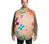 Generico Easter Egg Costume - Cosplay Role Play for Holiday Celebration, Vibrant Pattern Tunic with Comfortable Fit, Theme Party Dress Up for Children Adults Stage Performance 32 Inch Adult Size