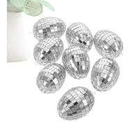 Generico Easter Egg Decorations, 8 Pieces Spring Egg Decoration, Backdrops Hangable Ornaments, for Bookshelf Centerpiece Home Office Table Classroom Party Handcrafts Photography