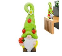 Generico Easter Flowers Gnomes - Fruit Themed Dwarf Gnomes, Spring Fairy Figurines, Decorative Dwarf Ornament Display | For Living Room Bedroom Study Nursery Bedside Table Shelf Bookshelf Garden Yard
