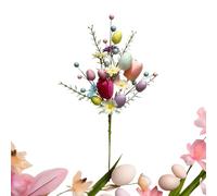 Generico Easter Stems | PE Foam Egg Artificial Branches 15.7In | Spring Floral Vase Filler Picks | for Table Centerpieces Home Decor Holiday Crafts Party Office Farmhouse