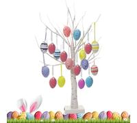 Generico Easter Tree - with LED Light Table Centerpiece - 23.6in Tabletop Easter Trees Battery And USB Powered,for Nursery Bedside Fireplace Holiday Spring