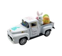 Generico Easter Truck - With Eggs Bunny Vintage | Spring Cute Easter Toys Kids Trucks, Boys Girls Home Nursery, Bedroom School Classroom Travel Camping Holiday Party Decor Éaster Truck