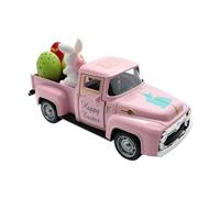 Generico Easter Truck - Zinc Alloy Eggs Bunny Vintage Spring | Cute Easter Toys Kids Trucks For Boys Girls Family Home Nursery Playroom Bedroom School Classroom Farmhouse Travel Holiday