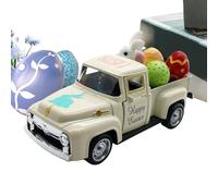 Generico Easter Truck - Zinc Alloy Eggs Bunny Vintage Spring | Cute Easter Toys Kids Trucks For Boys Girls Family Home Nursery Playroom Bedroom School Classroom Farmhouse Travel Holiday