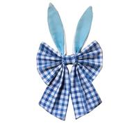 Generico Easter Wreath Bows - Decorative Tree Topper | 20x2x40cm Fabric Bow with Vibrant Colors, Lightweight 50g Material with Pink Yellow Blue Options, Large Holiday Decoration for Front Door Wall