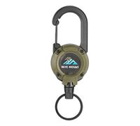 Generico Easy To Pull Buckle - Telescopic Key Ring Elastic Buckle, Durable Anti-Theft Metal Design | for Outdoor, Camping, Hiking, Travel, And Everyday Organization