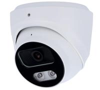 Generico EasyIP Telecamera IP Dome 4 MPX fullcolor led 2.8mm microfono AI intelligenza artificiale riconoscimento uomo veicolo, compatibile