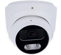 Generico EasyIP Telecamera IP Dome 5 MPX fullcolor led 40 MT 2.8mm microfono AI intelligenza artificiale riconoscimento uomo veicolo, compatibile
