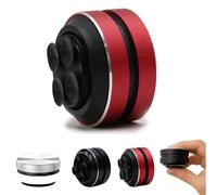 Generico Echo Pod Speaker, Bluetooth Mini Speaker Bone Conduction Portable WirelessSpeaker, Music Player with Suction Cup,Turn Any Surface into aSpeaker for Bath, Home, Outdoor, Travel (Red)