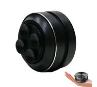 Generico Echo Pod Speaker, Bluetooth Mini Speaker Bone Conduction Portable Wirelessspeaker, Turn Any Surface Into Aspeaker, Music Player with Suction Cup for Bath, Outdoor, Home, Travel (Black)