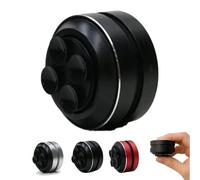 Generico Echo Pod Speaker, Bluetooth Mini Speaker Bone Conduction Portable WirelessSpeaker, with Suction Cup, Turn Anything into a Speakers, for Bath, Home, Outdoor, Travel (Black)