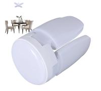 Generico Éclairage de Magasin à LED - Plafonnier de Garage | Lampe de Sous-Sol avec 4 Panneaux Déformables | Éclairage Domestique à Panneaux Pliants pour Atelier, Grange, Buanderie, Cave, Garage