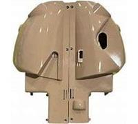 Generico EcoPrice® - Scocche Frog Sinistra e Destra con Targhetta - Ricambi 100% compatibili con macchine caffè Frog componenti originali VARI COLORI (NOCCIOLA)