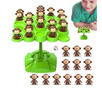 Generico Educational Balance Tree Game - Monkey Bilancing Board | Giocattolo Di Legno Creativo Per Bambini, Ideale Per La Giornata Per Bambini E Il Natale, Sviluppa Abilità Motorie, Regalo Per