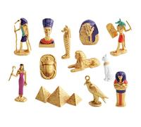 Generico Egyptian Figurines, Architecture Figure Toys, Decorative Cognitive Set, Creative Educational Design for Girls, Boys, Women, Men, School Projects, Fans, Home, Playtime