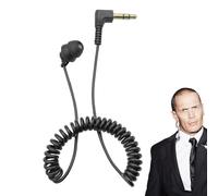 Generico Einseitiger 3,5-mm-Kopfhörer, Kopfhörer-Ohrhörer Mit Kabel,Federkopfhörer Mit Kabxel - 3,5-mm-Stecker-Stereo-Ohrhörer, Kabelgebundenes Headset, Sport-Ohrhörxer Zum Fahren, Arbeiten