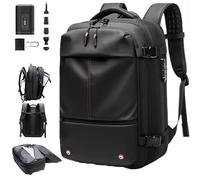 Generico Ekon Backpack, 60L Vacuum Compression Back Pack, Large Capacity Vacuum Travel Backpack With Pump, Vacuum Compression Travel Backpacks (Black)
