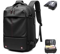 Generico Ekon Backpack, Ekon One Backpack, Air Seal Pro Backpacks, 60l Vacuum Compression Travel Backpacks (Black,Without Air Pump)