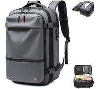 Generico Ekon Backpack, Ekon One Backpack, Air Seal Pro Backpacks, 60l Vacuum Compression Travel Backpacks (Gray,Without Air Pump)