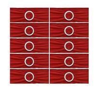 Generico Elastic Chair Sash, Stretch Party Chair Bow, 18x5 Inches Cover with Secure Loop, Soft Satin Fabric Ribbon, Banquet Decor with Elegant Style, Event Accent for Wedding Reception