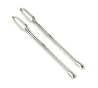 Generico Elastic Threader - Drawstring Threader | Drawstring Rope Threaders 2pcs for Pants And Hoodies, Metal Easy Replacement Sewing Tools, Long-Term Home Use Multifunctional Cord Threading Kit
