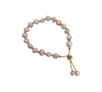 Generico Elastici X Bracciali Gold Plated Jade Butterfly Glass Bracelet For Women Jade Bead Bracelet For Her Him Items Bracciali 7 Anni (b-Pink, One Size)