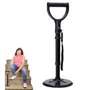 Generico Elderly Stand Assist Aid, Non-Slip Adjustable Support, Disability Assistance for Toilet, Bed, Couch, Chair, Recovery, Daily Indoor Outdoor Use, Size: about 16.54-20.47 inches.
