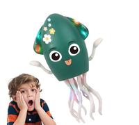 Generico Electric Dancing Octopus Toy, Rechargeable Robot Toys with LED Lights and Music, Adorable Automatic Obstacle Avoidance Octopus for Kids Home Indoor Travel Fun, 4.92x8.07 inches