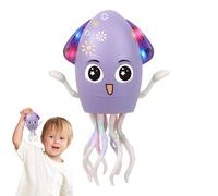 Generico Electric Dancing Octopus Toy, Rechargeable Robot Toys with LED Lights and Music, Adorable Automatic Obstacle Avoidance Octopus for Kids Home Indoor Travel Fun, 4.92x8.07 inches