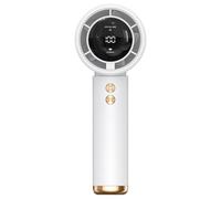 Generico Electric Fan, Pocket Cooling Tool, Silent Wind Device, Low Noise Makeup Function, Travel Accessory Gear, White Size for Working
