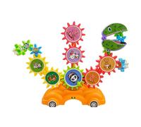 Generico Electric Gear Toy, Educational Building Blocks, 26x8x17cm Playset with Battery Power, Rotating Construction Bricks, STEM Toy with Interlocking Style, Learning Kit for Boys And Girls