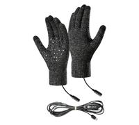 Generico Electric Heating Gloves, Winter Gloves, 8.27x4.33in USB Rechargeable with Screen Touch, 3 Heat Modes, Adjustable Warmth for Sports, Cycling, Outdoor Activities, Men, Women, Teens, Athletes