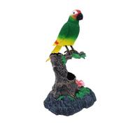 Generico Electric Operated Control Parrots | Realistic Cute Pets Simulation Sparrow Bird - Sparrow Bird Repeats What You Say, Electric Parrot Induction Toy for Garden