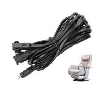 Generico Electric Reclining Couch Cord, Multi-Purpose 1-to-2 Cable, Black Recline Cord for Dormitory, Studio, Home Use, Long Durable Cable for Recliners