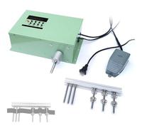 Generico Electric Ribbon Winding Machine, Electric Tape Rolling Machine, with 1-999RPM Adjustable, Automatic Reset Button, Foot Switch, Forward And Reverse, for Ribbons, Webbing & Straps