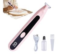 Generico Electric Seam Ripper - 6inch Sewing Thread Remover | ABS Embroidery Eraser | Small Electric Seam Ripper with Brush And Oil for Precise Quilting Fiber Art Sewing And Home DIY Projects