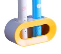 Generico Electric Toothbrush Holder - Strong Load Bearing Adhesive Toothbrush Holder For Wall, Heavy Duty Traceless Mount, Wall-Mounted Storage | Bathroom Tidy Stand With Drain Holes For Shaver