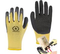 Generico Electrician Gloves - 400v High Voltage Resistant Gloves | Insulating Glove for Lineworker Electricians | Non-Slip Protective Glove | 380v Low High Voltage Electric Shock Prevention Glôve