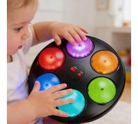 Generico Electronic Memory Game - ABS Electronic Components 22x22x4cm, Interactive Puzzle Board, 3 Modes | Lights And Sounds, Kids Learning Toy For Kids Ages 3+, Party, Road Trip, Birthday, Home