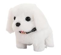 Generico Electronic Pets - Colorful Cartoon Rabbit Dog Plush | Interactive Plush Figures, Learning Activities Robot Animal Toy for Boy Girl