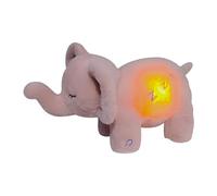 Generico Elefante di addormentato, Elefante addormentato sonoro,Animale con luci musicali | Bambole di elefanti e rilassanti che respirano, con movimento respiratorio e musica leggera