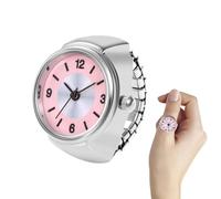 Generico Eleganti Gioielli Per Orologi - Per Anelli Per Orologi | Cronometrista Da Dito, Orologio Da Dito Unico, Anello Per Orologio Creativo Con Specchio In Vetro, Fantastico Anello Pe